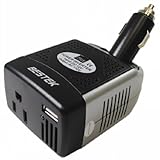PROMOTION BESTEK 75Watt 12 Volt DC to 110-120 Volt AC Power Inverter With USB Adapter MRI711C-3