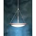 Perforated Brushed Nickel Chandelier
