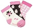 Robeez organic socks Ballerina light pink 3p - 0-6 months