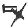 TecTake Ultra Slim Cantilever Swivel & Tilt Wall Mount TV Bracket for 26-55 inch for LCD LED 3D Plasma TV Max VESA 400x400