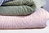 Pale Pink Velvet Queen Quilt