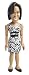 Michelle Obama (Black and White Dress) Action Figure