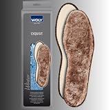 Woly Exquisit Exclusive lamb's wool insole with anti-slip bottom for shoes & Boots.