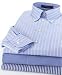 Nautica Blue Stripe Dress Shirts