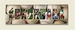 Wood Scrapbook Photo Frame ~ Baseball ~ 8 inch by 24 inch ~ code 408