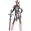 Contemporary Young Women/Women Barbarian Babe Costume - Fun Modern Viking Costume and Edgy too! (Weapon not included)