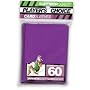 Player's Choice Purple Sleeves (Pack of 60) Standard Size Deck Protectors - Ideal for YuGiOh!, Pokemon, Magic: The Gathering, World of Warcraft Trading Card Games