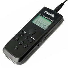 LCD-TIMER KABEL-FERNAUSL�SER f�r CANON PowerShot G11, G10, CANON EOS 500D, 400D, 450D, 1000D, 350D, 300D, 300V, 300, 3000, 30, 33, 33v, 50, 50E, 500, 5000, PENTAX K110D, K100D, K10D, K200D, K20D, K-7, K-m, istD, istDs, istDL, SAMSUNG GX-10, GX-1L, GX-1S, GX-20 , mit Langzeitbelichtungs- und Ausl�serverz�gerungssteuerung, sowie Intervallschaltung, Timer, hintergrundbeleuchtetem LCD Display, auswechselbarem 0.9m Kabel und ergonomischem Design