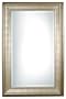 Extra Large Silver Leaf Wall Mirror