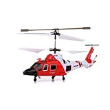 Coast Guard Rescue RC 3.5CH Gyro Helicopter Mini Infrared Remote Controlled SYMA Heli S111G