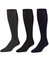 Boardroom Socks Men's Over The Calf Merino Wool Dress Socks