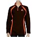 Cleveland Browns Ladies Brown On Her Game 1/4 Zip Fleece Pullover