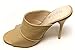 Bella Marie BEBE-01 Women's High Heel Stiletto Open Toe Dress Sandal Mules Slide