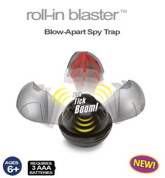 Childrens Toyshop  Toys : Spy Gear Roll-In Blaster