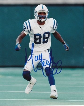 Marvin Harrison Autographed/Hand Signed Indianapolis Colts 8x10 Photo