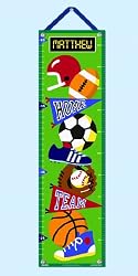 Game On Personalized Growth Chart