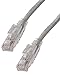NTW 3 Ft. Lockable CAT6 Patented net-Lock RJ45 Ethernet Network Patch Cable (UTP), Snagless, LIGHT GRAY