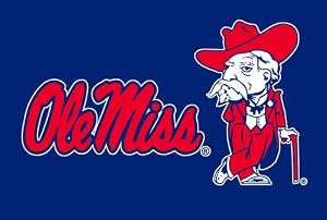 University of Mississippi Ole Miss Rebels Indoor/Outdoor Floormat