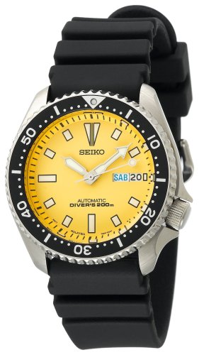 Seiko Men's SKXA35 Automatic Dive Urethane Strap Watch Seiko Men's SKXA35 Automatic Dive Urethane Strap Watch