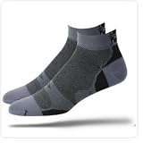 New! DeFeet Levitator LiteLow - Black/Grey, X-Large