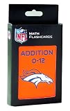 NFL Denver Broncos Addition Flash Cards