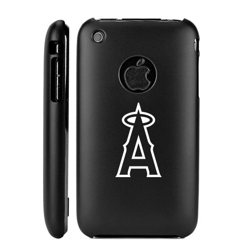 Apple iPhone 3G 3GS Black Aluminum Metal Case Los Angeles Angels of Anaheim