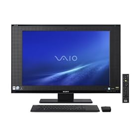 Sony VAIO VGC-LV250J/B 24-Inch All-in-One Desktop PC (2.80 GHz Intel Core 2 Duo E7400 Processor, 4 GB RAM, 500 GB Hard Drive, Vista Premium) Black