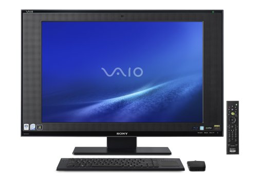 Sony VAIO VGC-LV250J/B 24-Inch All-in-One Desktop PC (2.80 GHz Intel Core 2 Duo E7400 Processor, 4 GB RAM, 500 GB Hard Drive, Vista Premium) Black