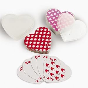 Heart-Shaped Playing Cards - Games & Activities & Playing Cards Heart-Shaped Playing Cards - Games & Activities & Playing Cards