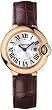 NEW CARTIER BALLON BLEU LADIES GOLD WATCH W6900256 NEW CARTIER BALLON BLEU LADIES GOLD WATCH W6900256