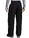 White Sierra Men's Insulated 32-Inch Inseam Snow Pant (Black, Large)