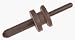 CRL 1986+ Ford Taurus and Sable Nylon Blind Rivet - Box Image
