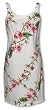 Plumeria Bamboo Short Tank Hawaiian Aloha Dress