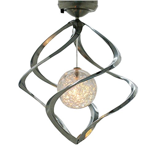 AGPtEK® Solar Power light Wind Spinner LED Light Outdoor Garden Courtyard Hanging Lamp Lawn Light