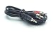 Media Price - Cordon audio jack stereo 3,5 male / 2 RCA male 1,20 m