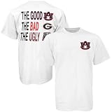 Auburn Tigers White The Good Bad And The Ugly T-shirt