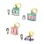 PIXEL CHIX, 4-in-1 (Road Trippin', Loft, Jammin' Hamster, Mansion) Unlockets Charms Gift Set by Mattel (Product # M1438)