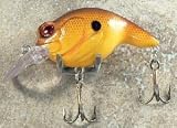 JLVLures Shallow Crankbait Bleeding Carp: Diver Lures JLV Freshwater Smallmouth Steelhead Pike Salmon Trout Perch Whiper Mid Depth Walleye Casting Bass Hook Treble Bronze Boat Dock Brook Bay Little Stump River Trolling Weed Surface Topwater Shad