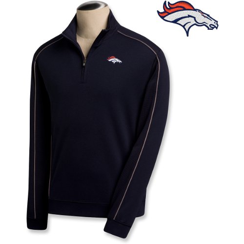 Cutter & Buck Denver Broncos DryTec Half Zip Jacket
