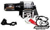 Bull Dog 2,500 lb ATV Self Recovery Utility WinchBullDog 2500lb ATV Winch with Mini-Rocker Switch, Mounting Channel, Roller Fairlead & Wire Rope