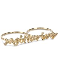 Jules Smith "Spring 2013" Yellow Gold Zodiac Ring, Size 7