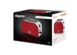 2 Slice Toaster 950W Red