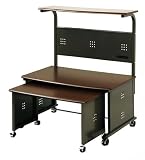 YAMAZEN CYBERCOM �p�\�R���f�X�N EKP-90SS(DBR/BR) �_�[�N�u���E��