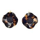 Anemone Hook Earrings by Cilea (Tortoise)