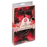 Wilton 7-Piece Metal Heart Cookie Cutter Set