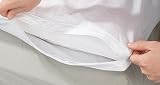 Baffle Box Feather Bed Cover Off White