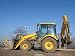 Wallmonkeys Peel and Stick Wall Decals - Backhoe Loader - 24