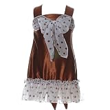 Toddler Little Girls Clothing BROWN DOT Dress SPOILED LITTLE MAMA Girls 2T-8