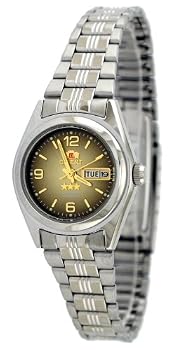 Orient #BNQ1X004U Women's Tri Star Brown Dial Automatic Watch