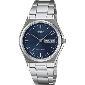 Casio #MTP1230D-2A Men's Metal Fashion Analog Day Date Watch